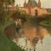 View from the Canal of the Industrial Hall, Kelvingrove, at the First International Exhibition